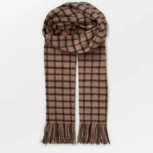 BeckSöndergaard Check Crystal Scarf | Ullskjerf