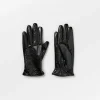 BeckSöndergaard Cracked Leather Gloves | Hansker Og Votter