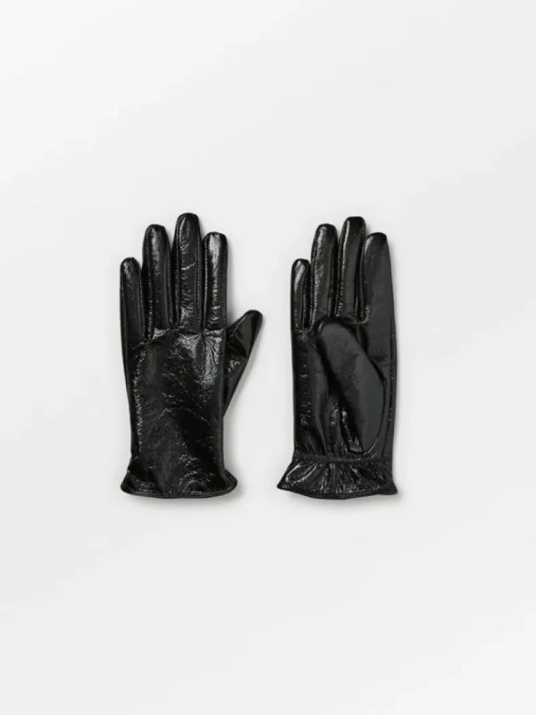 BeckSöndergaard Cracked Leather Gloves | Hansker Og Votter