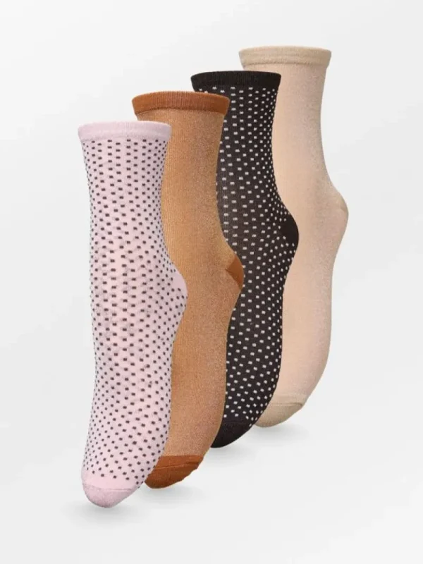 BeckSöndergaard Dina Mix Sock 4 Pack | Glimmersokker