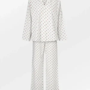 BeckSöndergaard Dot Pyjamas Set - Caramel Brown | Pyjamaser