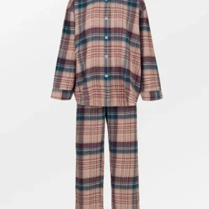 BeckSöndergaard Flannel Pyjamas Set - Multi Color | Pyjamaser