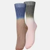 BeckSöndergaard Gradiant Glitter Sock 2 Pack | Glimmersokker