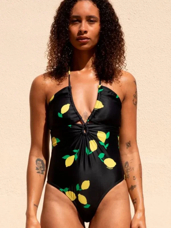 BeckSöndergaard Limone Billa Swimsuit | Badedrakt