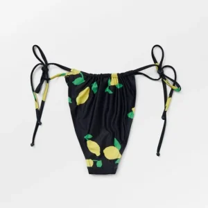 BeckSöndergaard Limone Drawstring Bikini Tanga | Bikini