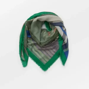 BeckSöndergaard Lines Graph Woo Scarf | Ullskjerf