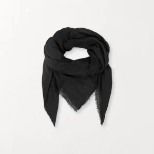 BeckSöndergaard Mill Scarf - Black | Ullskjerf