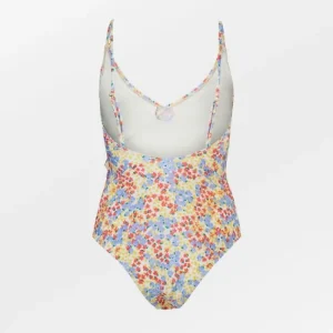 BeckSöndergaard Oline Bly Frill Swimsuit | Badedrakt