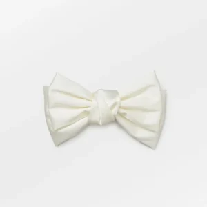 BeckSöndergaard Satin Big Bow - White | Hårtilbehør