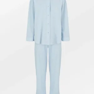 BeckSöndergaard Seersucker Pyjamas Set - Blue | Pyjamaser