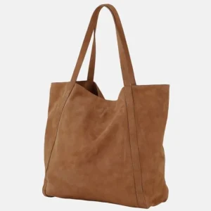 BeckSöndergaard Suede Eden Bag - Brown | Lærvesker