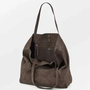 BeckSöndergaard Suede Eden Bag - Hot Fudge Brown | Lærvesker