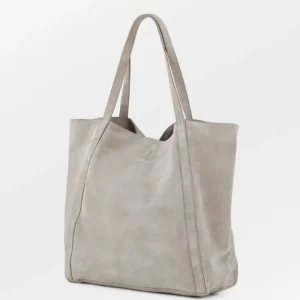 BeckSöndergaard Suede Eden Bag - Porpoise Gray | Lærvesker