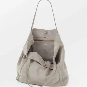 BeckSöndergaard Suede Eden Bag - Porpoise Gray | Lærvesker