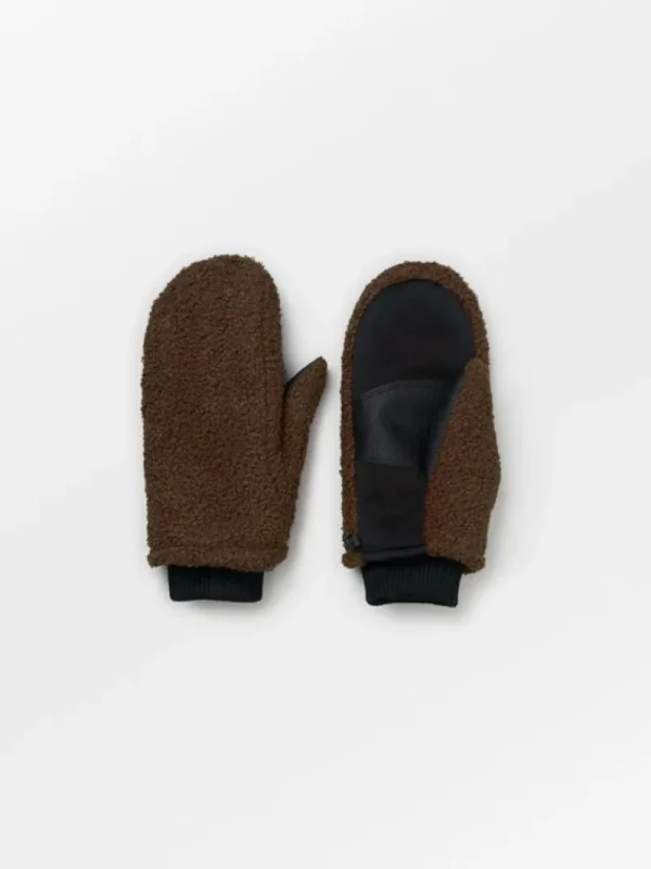 BeckSöndergaard Teddy Bonna Gloves - Hot Fudge Brown | Hansker Og Votter